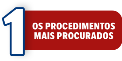 Procedimentos mais procurados